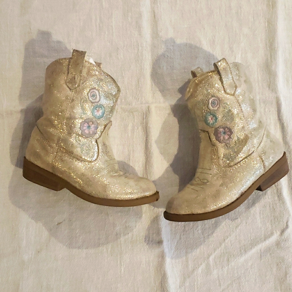 Toddler sparkle boots